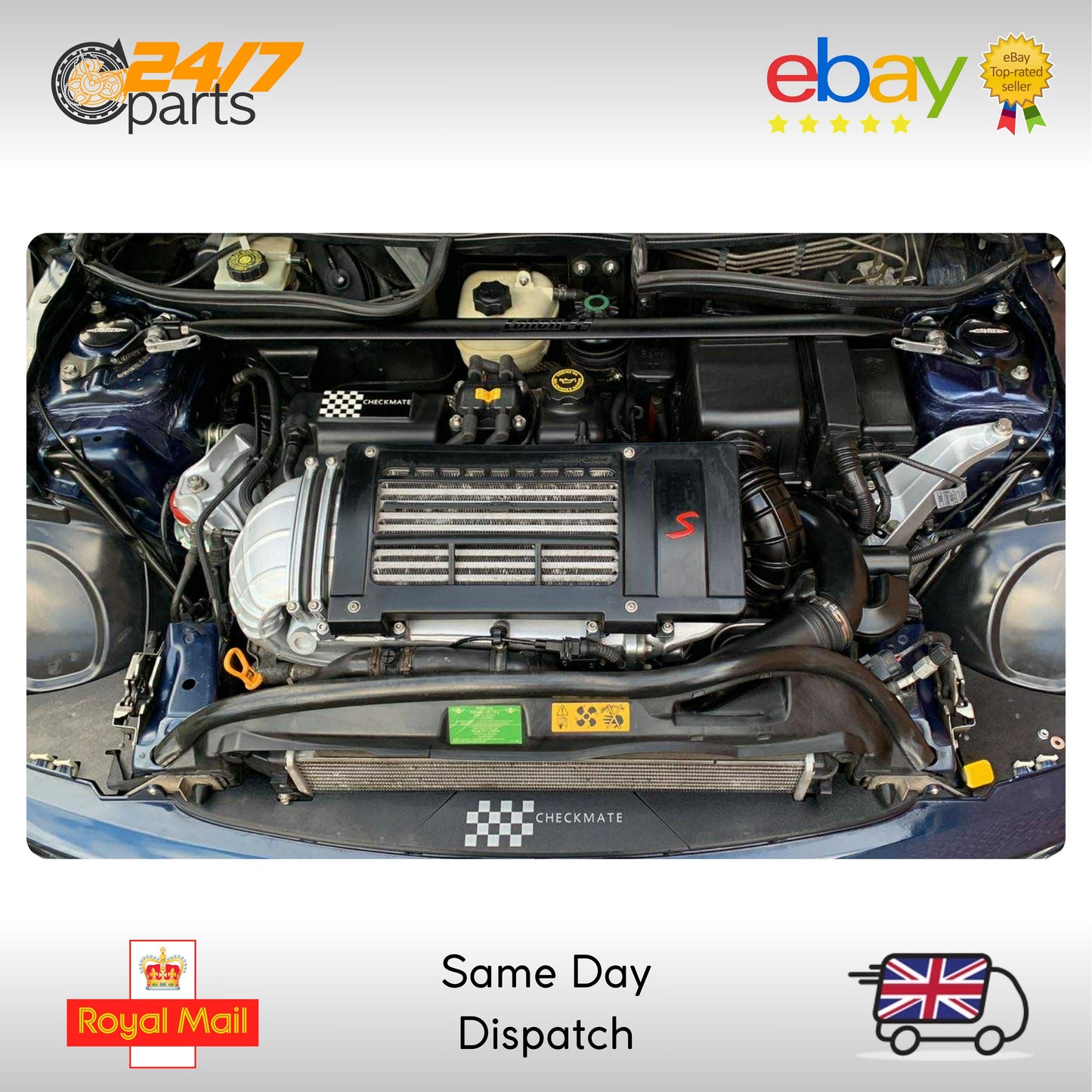 Mini Cooper S R52 | R53 | W11B16A | Stainless Steel Engine Bay Bolt Bundle