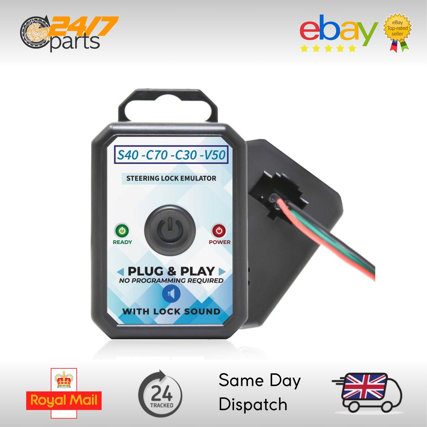 ESL ELV Steering Wheel Lock Emulator Fix for Volvo S40 C70 C30 V50