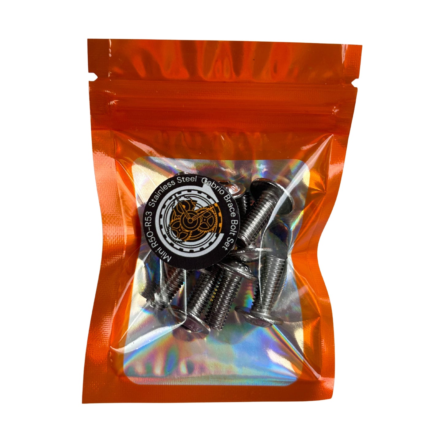 Mini Cooper R50 | R52 | R53 | Stainless Steel Cabrio Brace Bolt Set