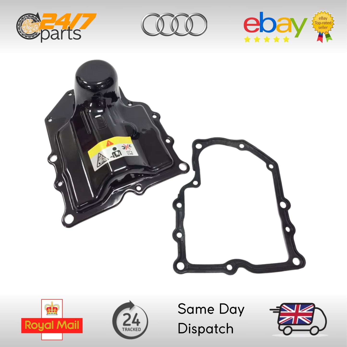 DQ200 0AM 7 Speed DSG Mechatronic Oil Pan Valve Cover VW Audi Seat Skoda