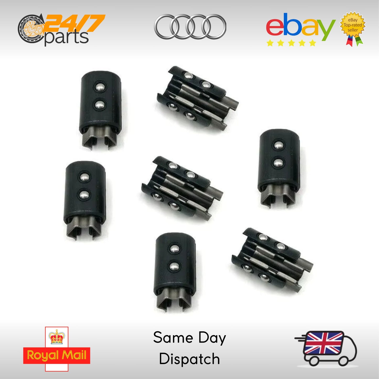 DQ200 0AM 0CW 7 Speed DSG Selector Shift Fork Slide Bearing VW Audi Seat Skoda