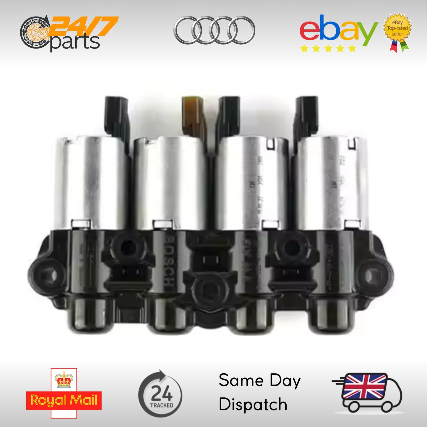 DQ200 0AM GENUINE 7 Speed DSG Mechatronic Solenoid Pack VW Audi Seat Skoda