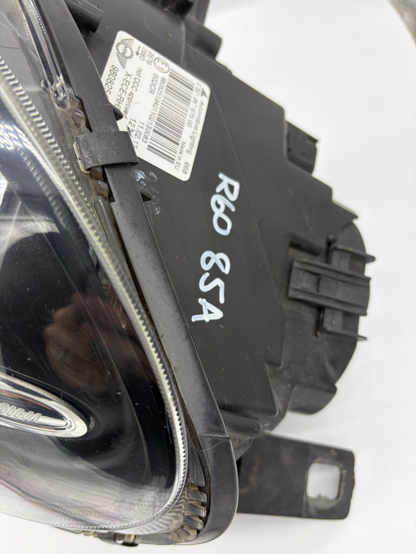 MINI Countryman R60 Paceman R61 Xenon Left Passenger Headlight Black OEM 9808251