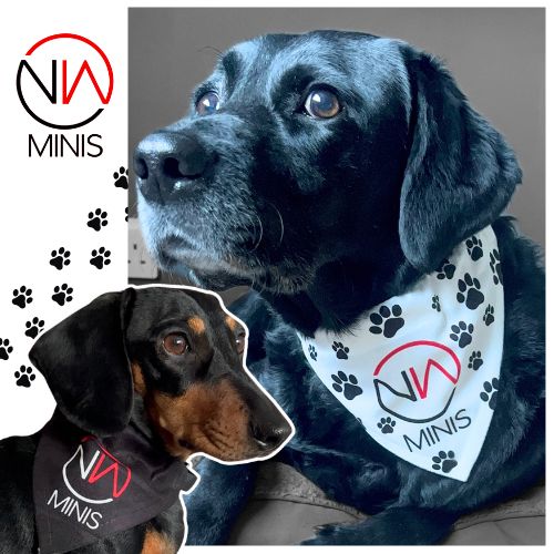 NW Minis Dog Bandana