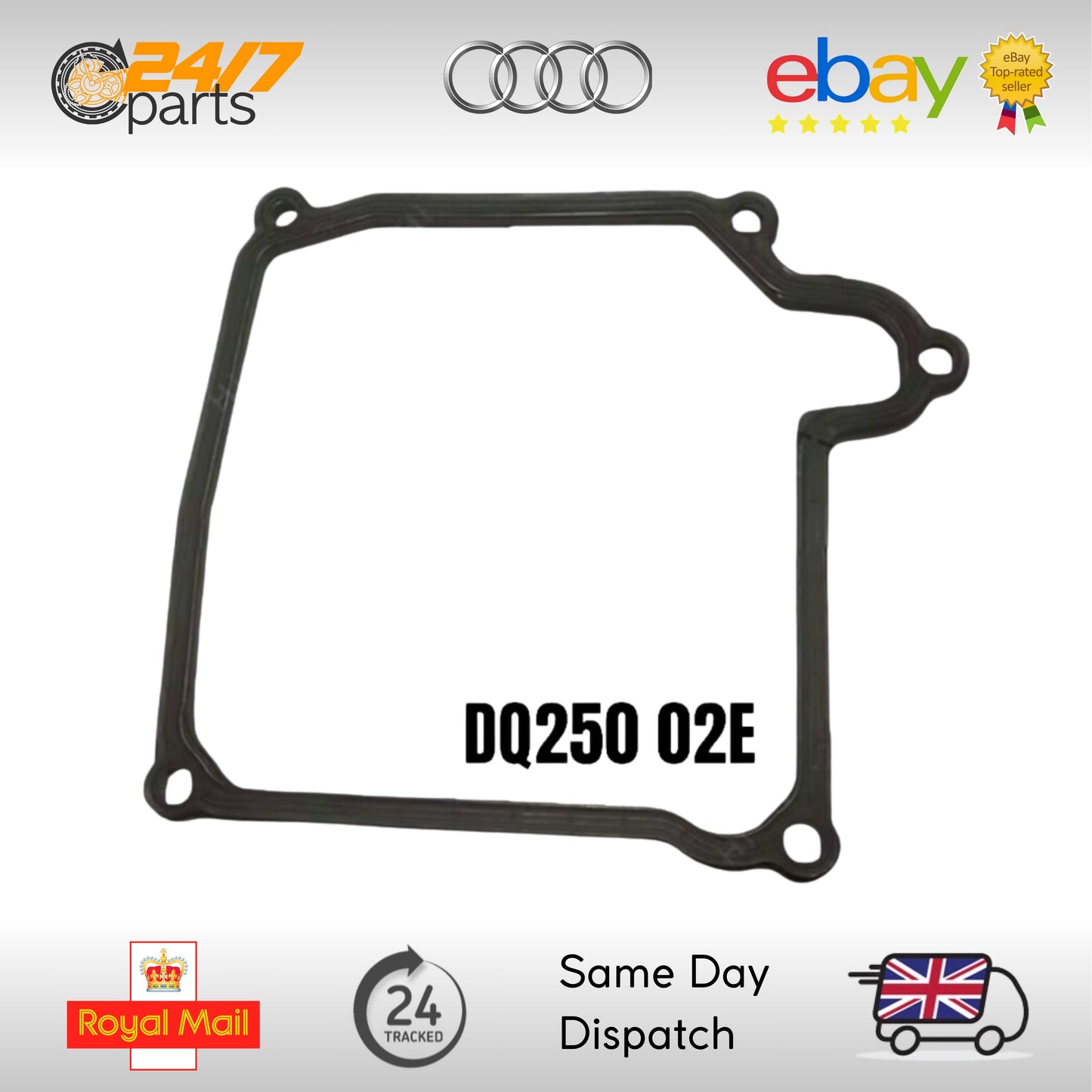 DQ250 02E DSG 6 Speed Transmission Oil Sump Pan Gasket VW Audi Seat Skoda
