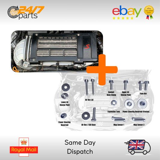 Mini Cooper S R52 | R53 | Stainless Steel Intercooler & Accessory Bolt Bundle