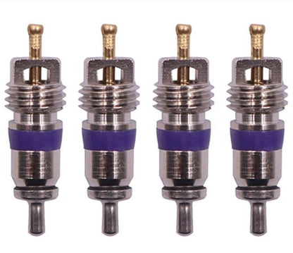 4x Car Air Conditioning R134a Valve Core for VW Audi Seat Skoda M8 AC
