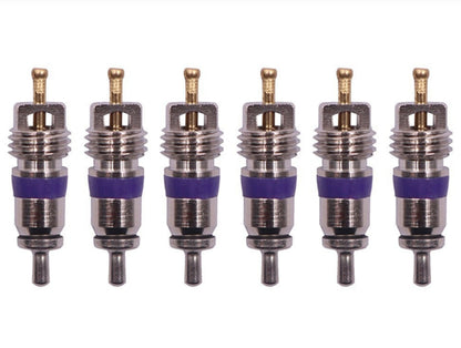 6x Car Air Conditioning R134a Valve Core for Mercedes Benz M8 AC