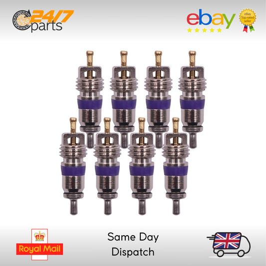 8x Car Air Conditioning R134a Valve Core for Mercedes Benz M8 AC