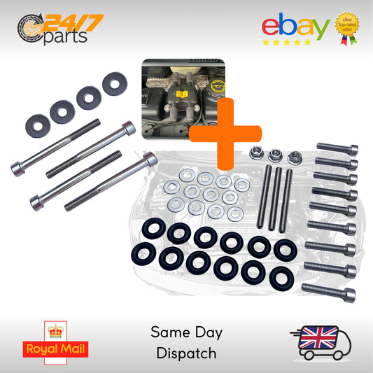 Mini R50 | R52 | R53 | W11B16A | Stainless Steel Rocker Cover & Coil Pack Bundle
