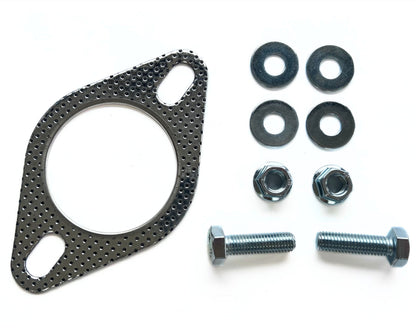 BMW 3 Series 2.5" Inch Exhaust Flange Gasket & Bolt Kit Set E46 E90 E91 E92 E93