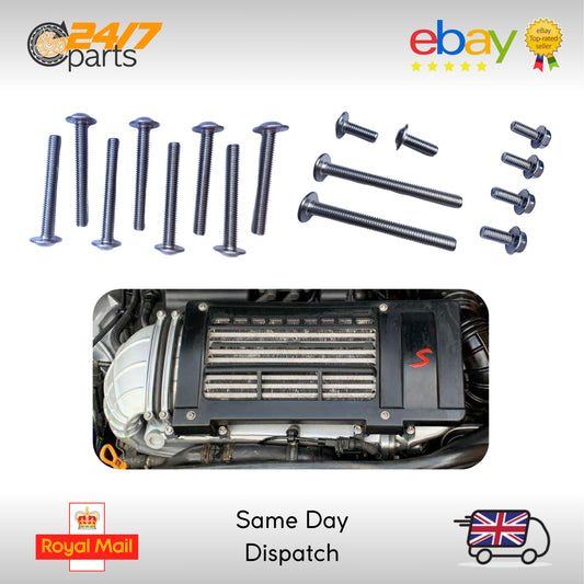 Mini Cooper S R52 | R53 | W11B16A | Stainless Steel Intercooler Bolt Set Bundle
