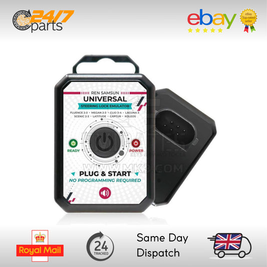 ESL ELV Steering Wheel Lock Emulator Fix for Renault Clio Megane Scenic Laguna