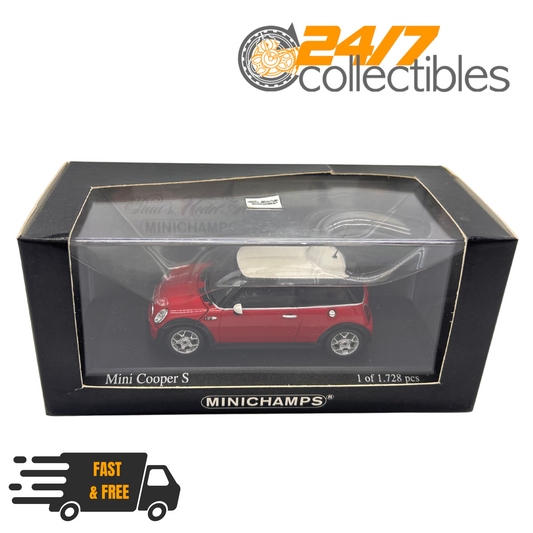 Minichamps 1/43 Scale 2003 Mini Cooper S R53 Chili Red