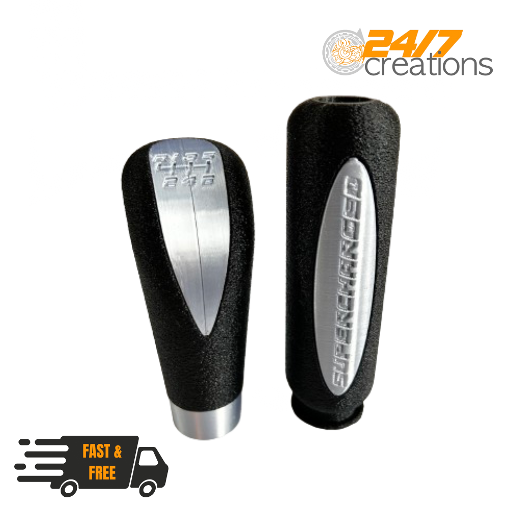 Hand Brake Mini R53 Mini Cooper Gen 1 JCW Style Gearknob & Handbrake Set R50 R52 R53 S Wor ...