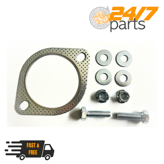 3" Inch 76mm Exhaust Flange Gasket & Bolt Kit Set