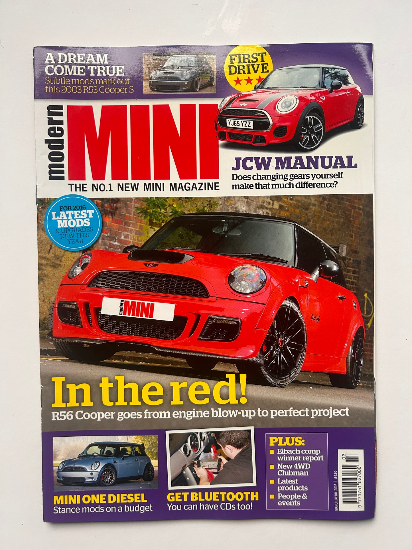 Modern MINI Magazines 2016 R50 R52 R53 R55 R56 R57 R58 R59 R60 R61 S JCW Works