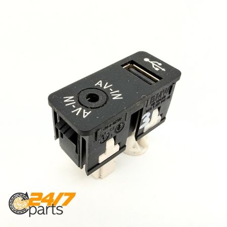 Genuine MINI Cooper R56 R55 R60 USB AUX AV-In Interface Socket Port 9229242 OEM