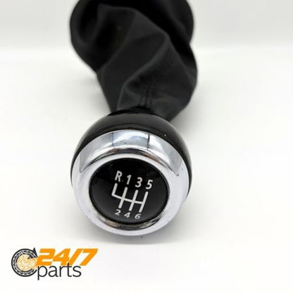 Genuine MINI R60 R61 6 Speed Manual Gear Shift Knob Leather Gaiter 25119802818