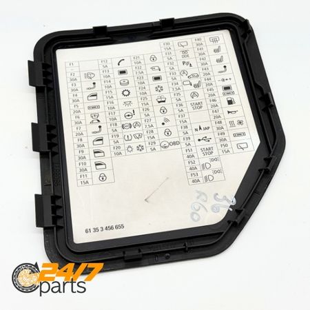 Genuine MINI Footwell Fuse Box Cover Panel Trim Lid R56 R55 R60 R61 3456655 OEM