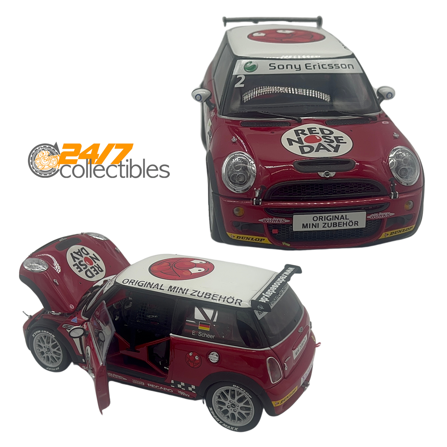 Kyosho 1/18 Scale Mini John Cooper Challenge R53 S Model RARE XMAS Gift