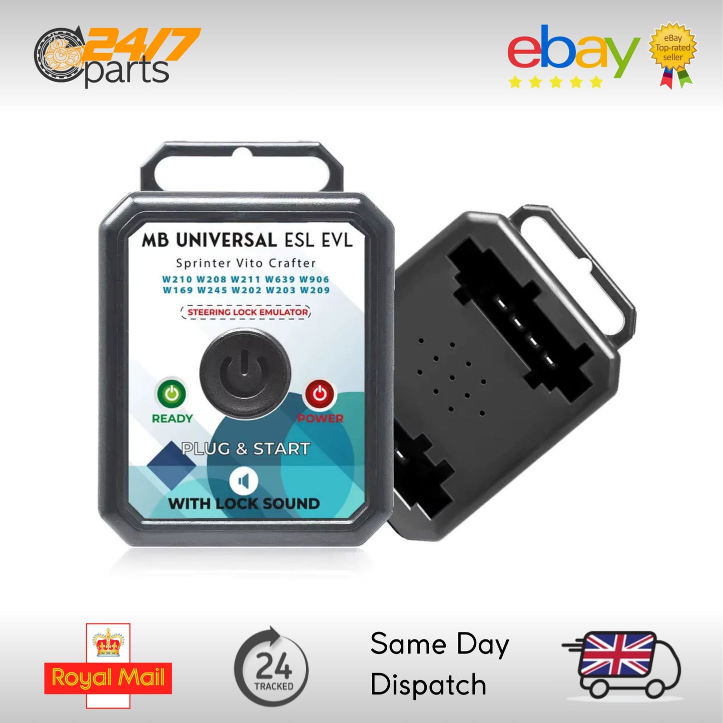 ESL ELV Steering Wheel Lock Emulator Fix for Mercedes Sprinter Vito Crafter