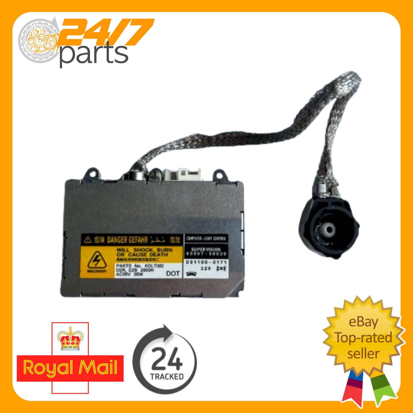 Xenon Headlight Ballast For Lexus Toyota Land Rover Mazda Porsche Renault Subaru
