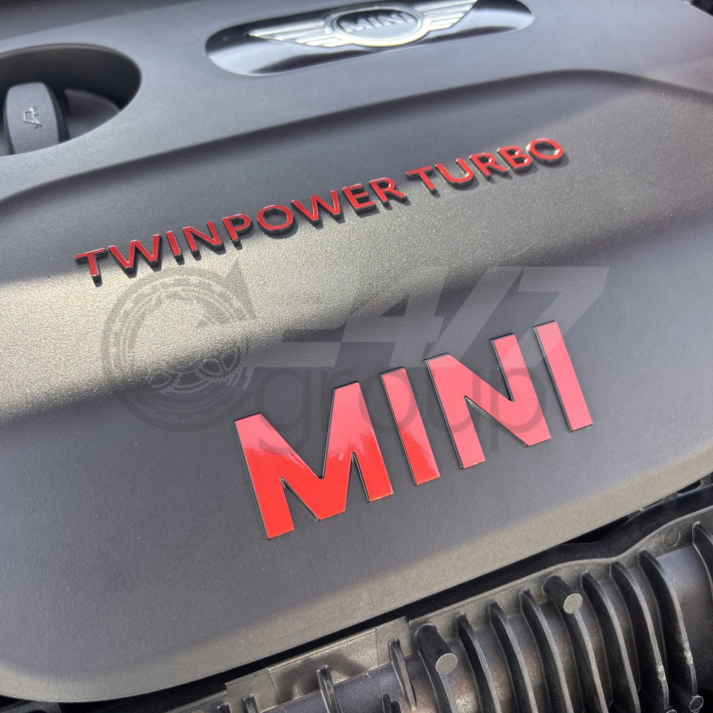 Mini Engine Cover Decals for Pre-LCI B38 B48 Cooper S JCW F54 F55 F56 F57 F60