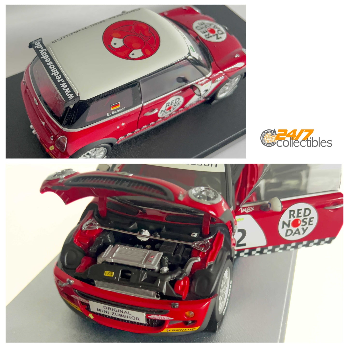 Kyosho 1/18 Scale Mini John Cooper Challenge R53 S Model RARE XMAS Gift