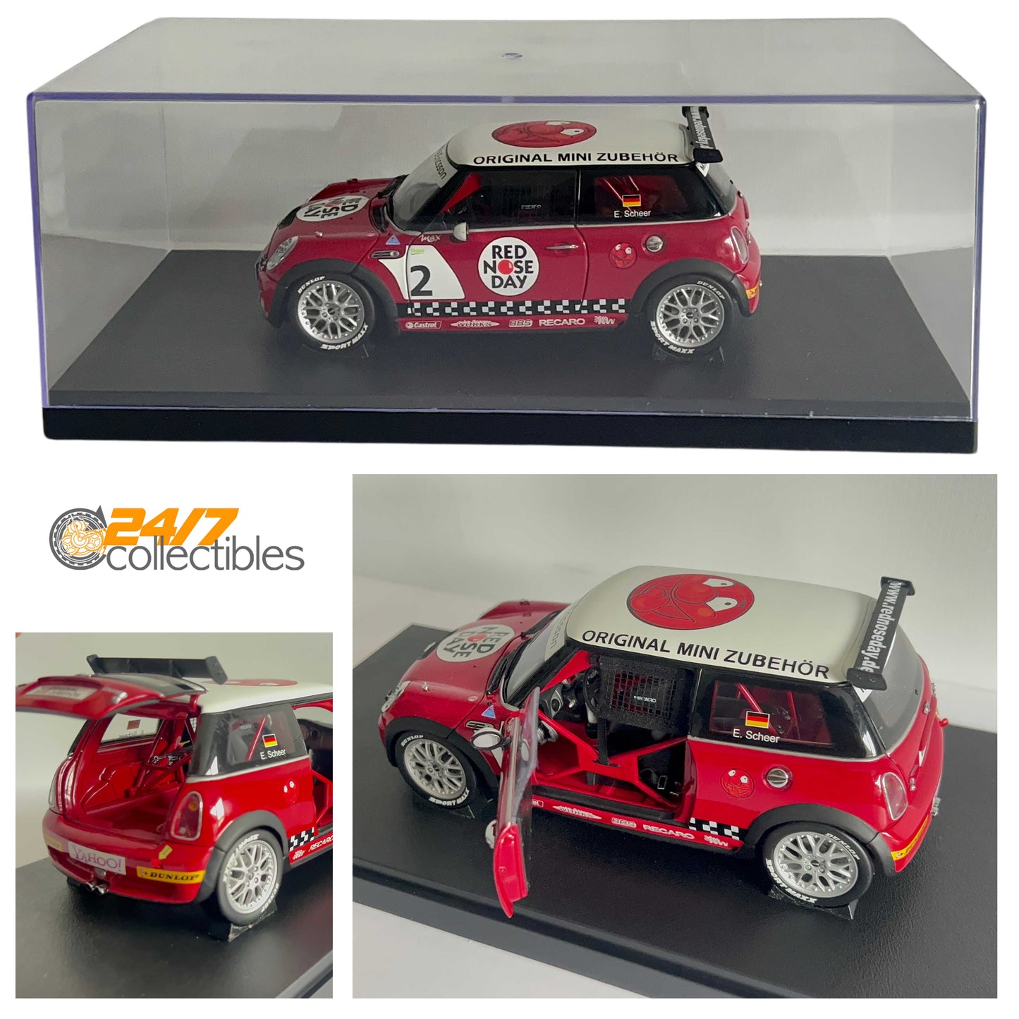 Kyosho 1/18 Scale Mini John Cooper Challenge R53 S Model RARE XMAS Gift