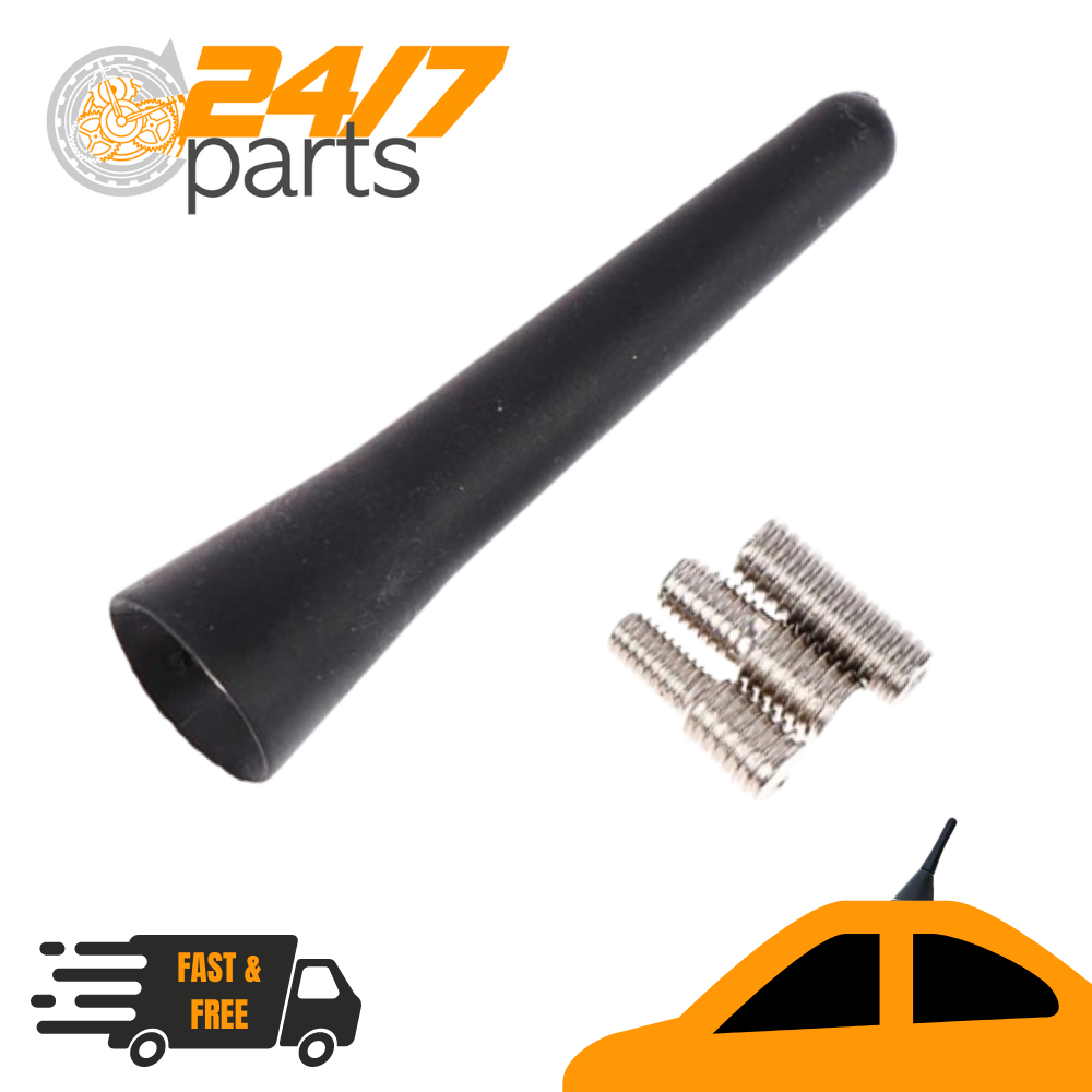 Short Stubby Car Aerial for Audi A3 S3 A4 S4 RS4 A6 A8 TT TTS S Line