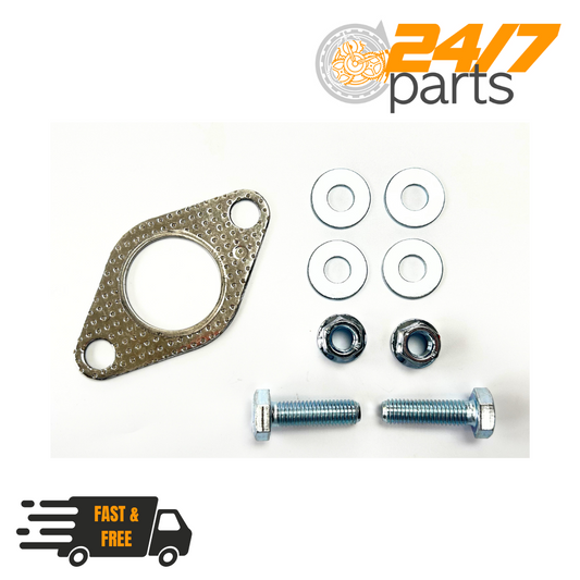 1.5" Inch 38mm Exhaust Flange Gasket & Bolt Kit Set