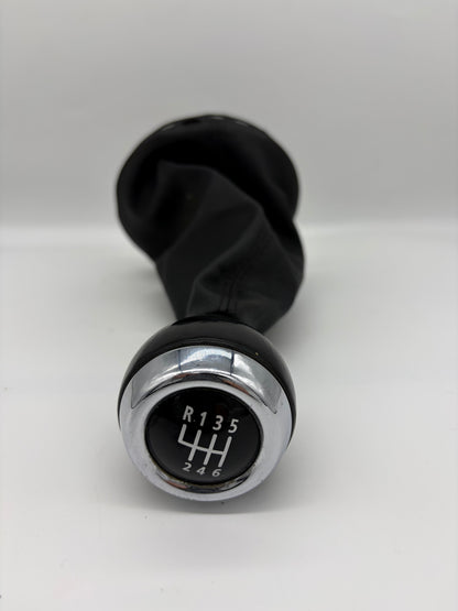 Genuine MINI R60 R61 6 Speed Manual Gear Shift Knob Leather Gaiter 25119802818