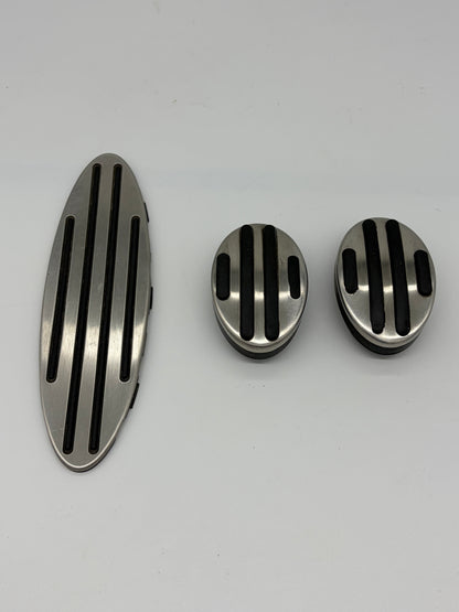 MINI Cooper Brake Clutch Pedal Cover Pad Set R53 R56 R57 R60 F56 OEM 35206758751