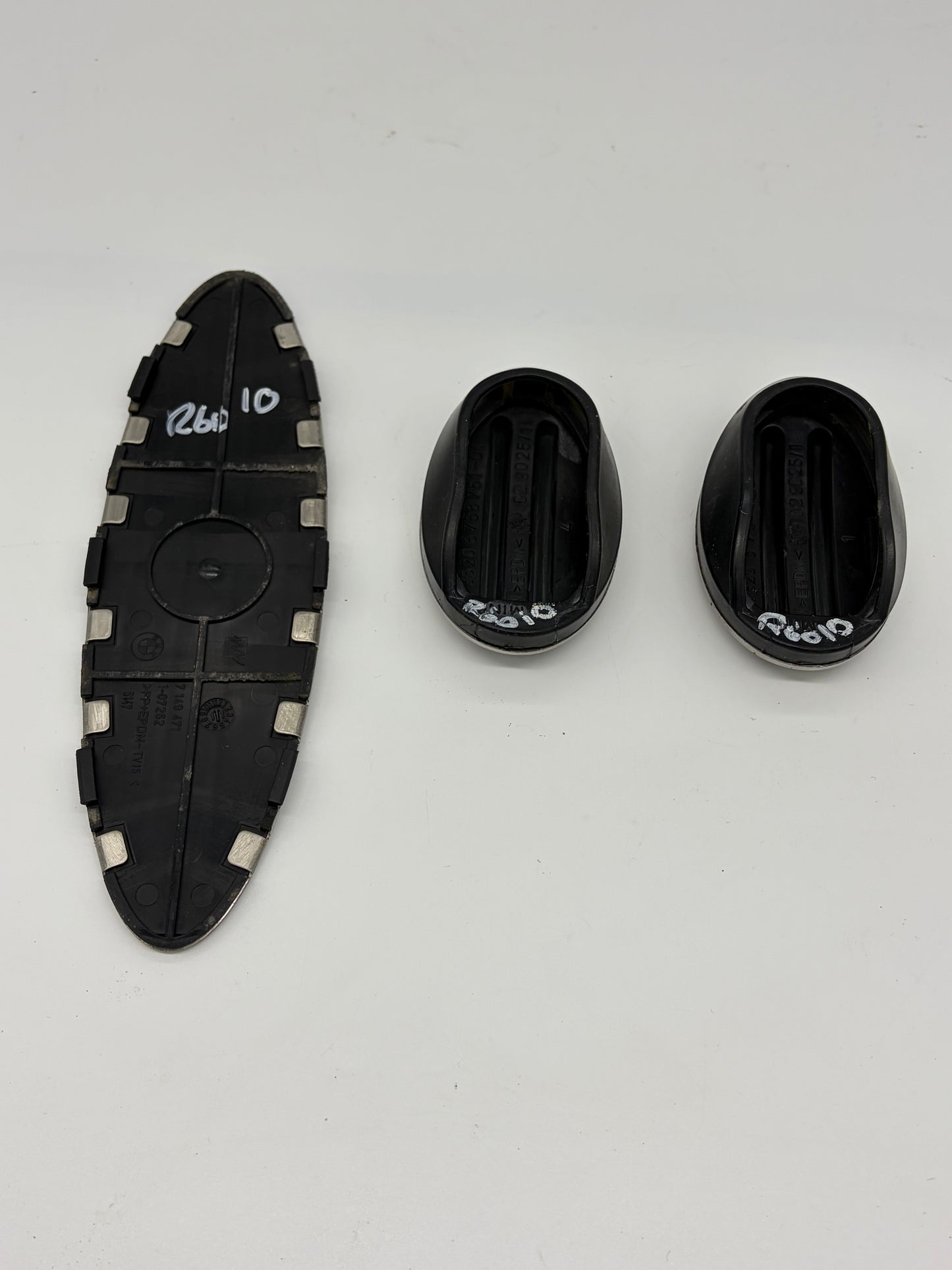 MINI Cooper Brake Clutch Pedal Cover Pad Set R53 R56 R57 R60 F56 OEM 35206758751