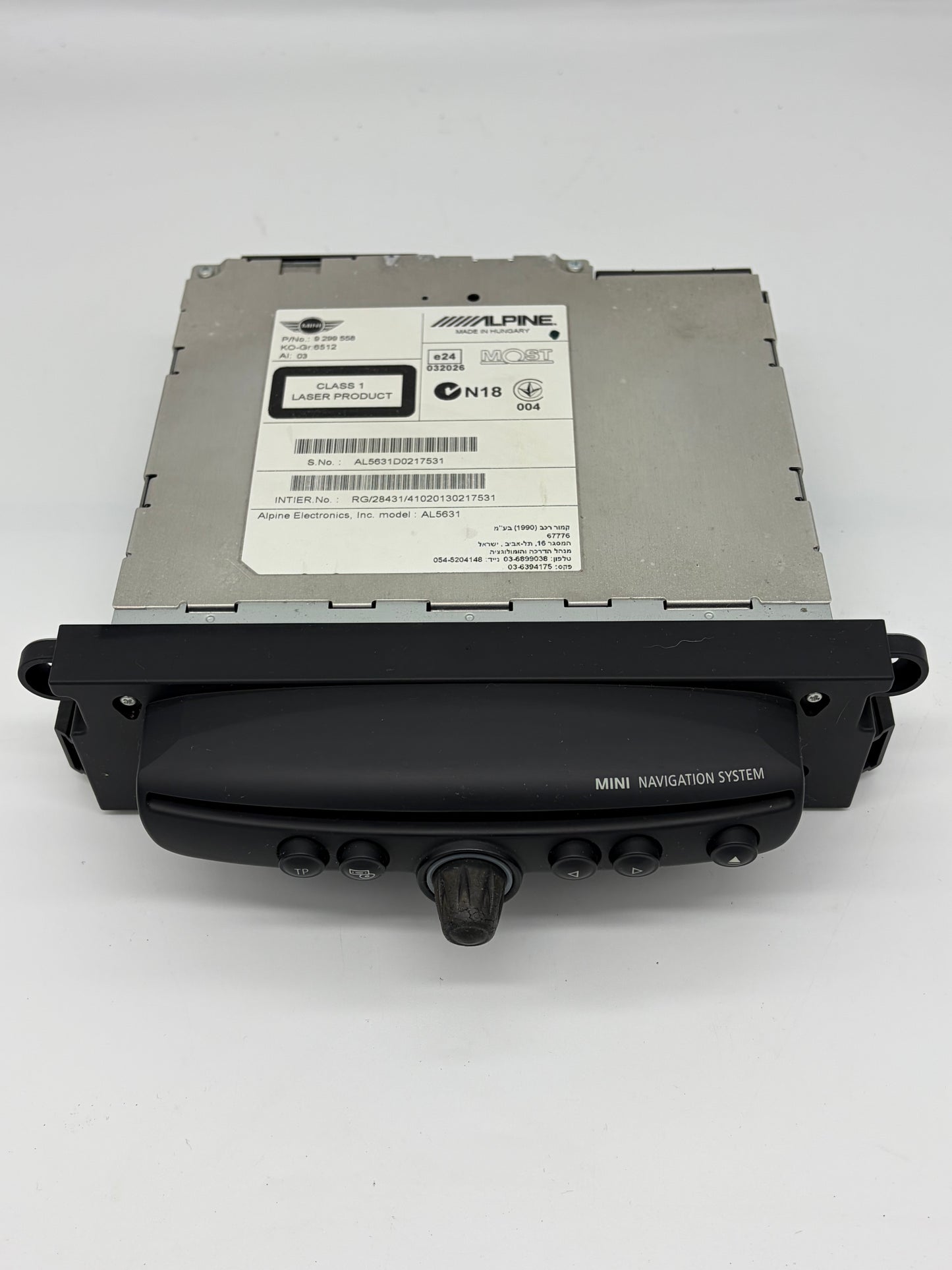 MINI Cooper R56 R55 R60 R57 Champ 2 Navigation DAB Radio CD Head Unit 9299558