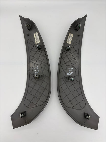 MINI Countryman R60 R61 Dark Anthracite Center Console Trim Pair 9809547 9809548