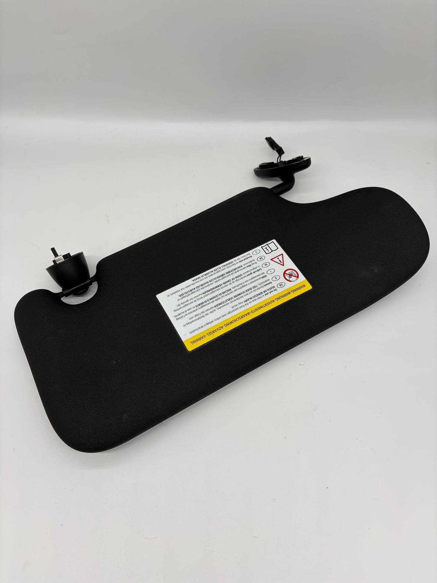Genuine MINI Countryman R60 Left N/S Sun Visor Carbon Black OEM 9812691