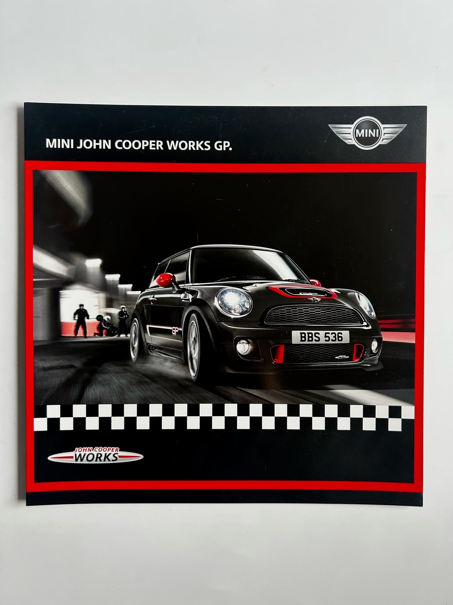 Mini John Cooper Works GP Brochure UK Market July 2012 R56 GP2