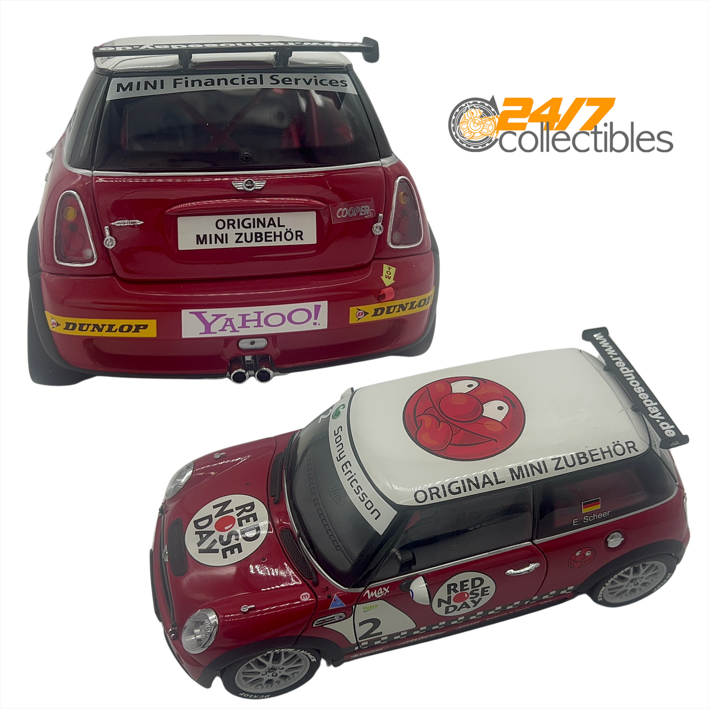 Kyosho 1/18 Scale Mini John Cooper Challenge R53 S Model RARE XMAS Gift