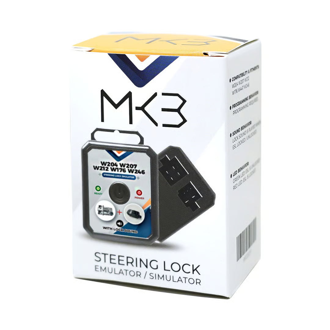 Steering Wheel Lock Emulator Fix for Mercedes W176 W204 W207 W212 W447 ESL ELV