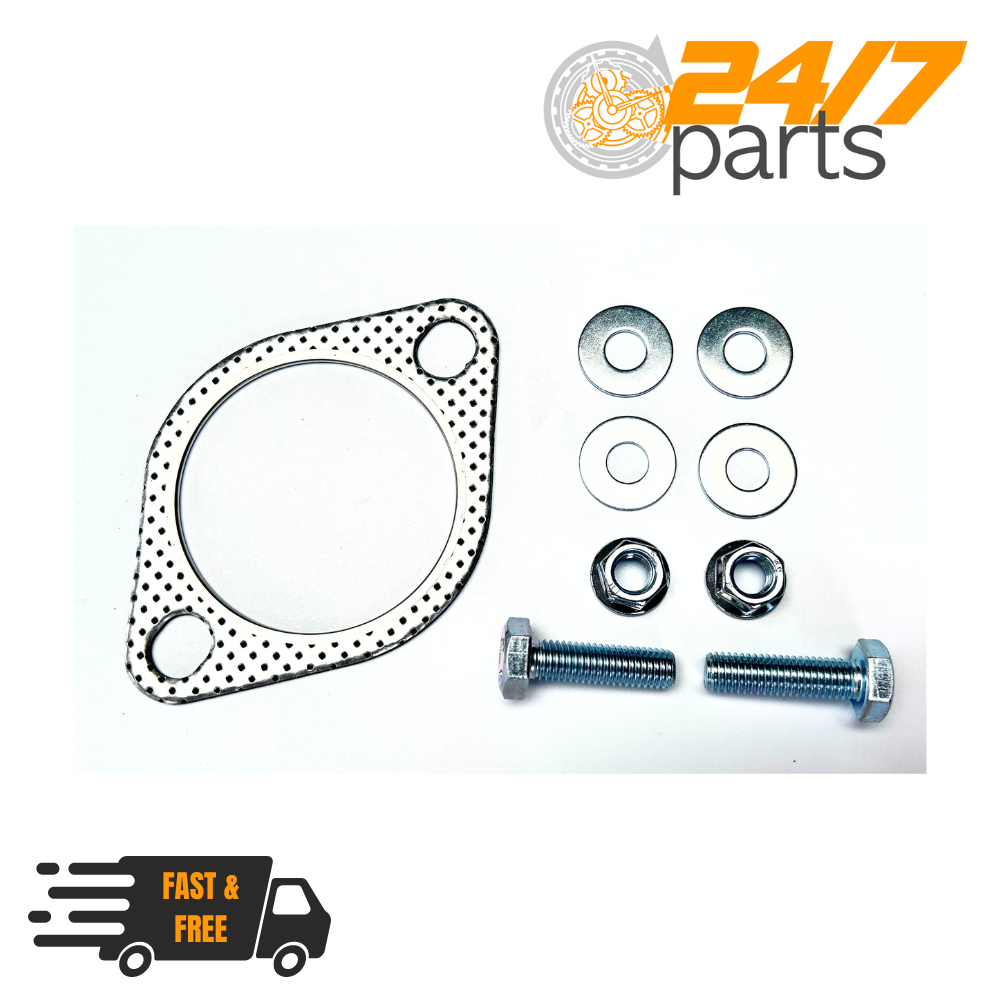 2.75" Inch 70mm Exhaust Flange Gasket & Bolt Kit Set