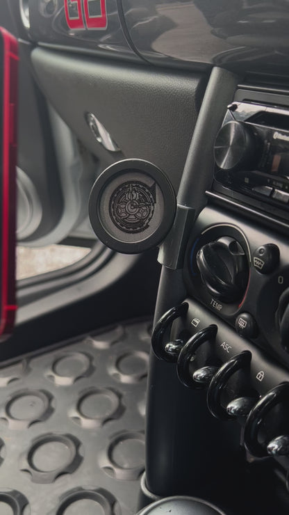 Mini Cooper LHD Phone Holder Mount iPhone MagSafe R50 R52 R53 S JCW Works