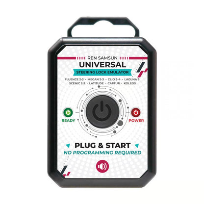 Steering Wheel Lock Emulator Fix for Renault Clio Megane Scenic Laguna ESL ELV