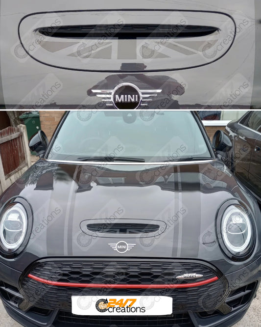 Mini Cooper GP Style Bonnet Scoop Insert Decal F54 F55 F56 F57 JCW S Works